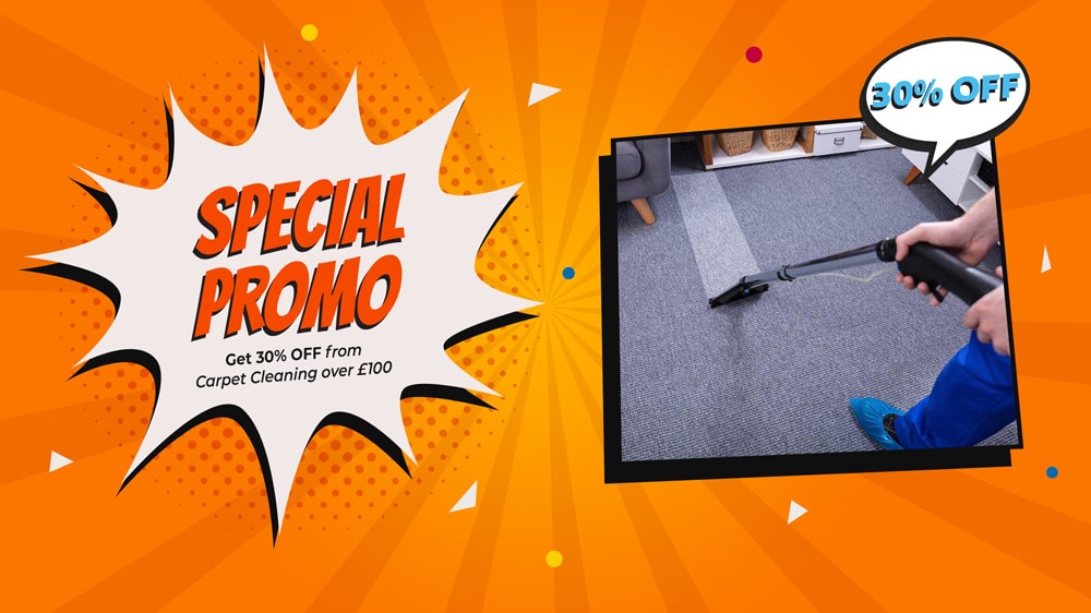 30% OFF from Carpet Cleaning