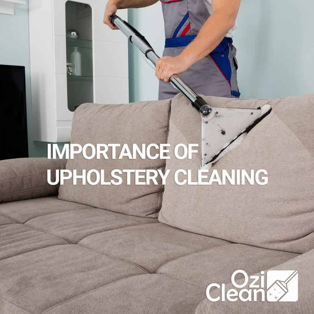 Ever Wondered Why Upholstery Cleaning is Important?